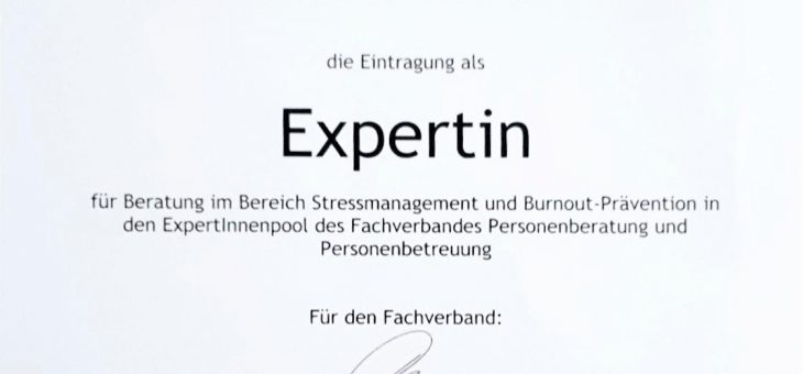 Eintragung im ExpertInnenpool der WKO